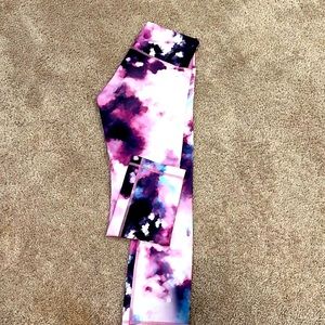 Lululemon Wunder Under Crop III Blooming Pixie